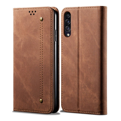 Denim Texture Casual Style Horizontal Flip Leather Case with Holder & Card Slots & Wallet, For Galaxy A70, For Galaxy M30s, For Galaxy A20s, For Galaxy A50s / A50 / A30s, For Galaxy S10 5G, For Galaxy S10
