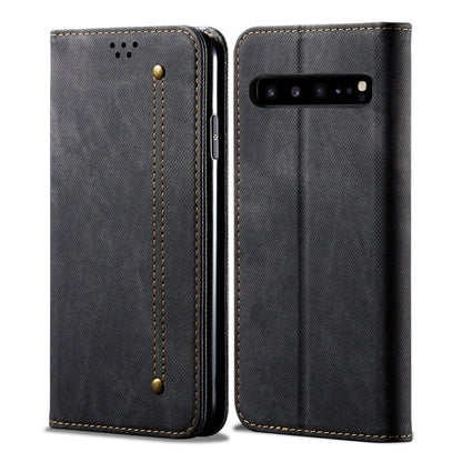 Denim Texture Casual Style Horizontal Flip Leather Case with Holder & Card Slots & Wallet, For Galaxy A70, For Galaxy M30s, For Galaxy A20s, For Galaxy A50s / A50 / A30s, For Galaxy S10 5G, For Galaxy S10