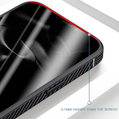 MG Series Carbon Fiber TPU + Clear PC Four-corner Airbag Shockproof Case, For iPhone 13 Pro, For iPhone 13 Pro Max