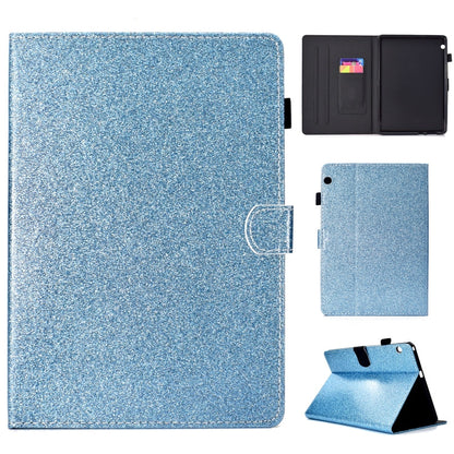 Varnish Glitter Powder Horizontal Flip Leather Case with Holder & Card Slot, For Huawei MediaPad M6 8.4, For Huawei MediaPad M6 10.8, For Huawei MediaPad T3 7.0, For Huawei MediaPad T3 10.0
