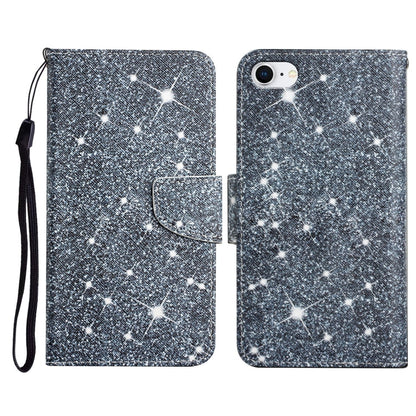 Painted Pattern Horizontal Flip Leather Case with Holder & Card Slot & Wallet, For iPhone SE 2022 / SE 2020 / 8 / 7
