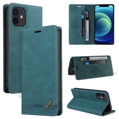 Skin Feel Anti-theft Brush Horizontal Flip Leather Case with Holder & Card Slots & Wallet, For iPhone 12 mini, For iPhone 11 Pro Max, For iPhone 11 Pro, For iPhone 11, For iPhone XS Max, For iPhone XR