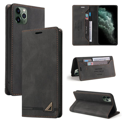 Skin Feel Anti-theft Brush Horizontal Flip Leather Case with Holder & Card Slots & Wallet, For iPhone 12 mini, For iPhone 11 Pro Max, For iPhone 11 Pro, For iPhone 11, For iPhone XS Max, For iPhone XR