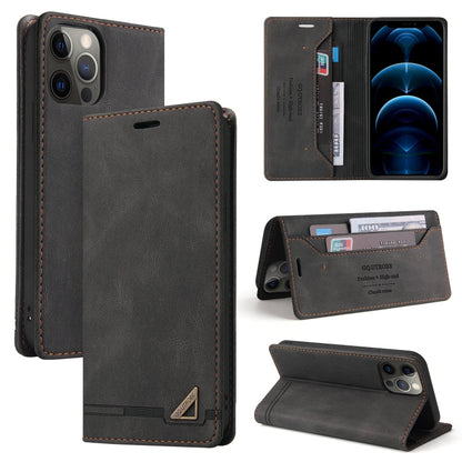 Skin Feel Anti-theft Brush Horizontal Flip Leather Case with Holder & Card Slots & Wallet, For iPhone 12 mini, For iPhone 11 Pro Max, For iPhone 11 Pro, For iPhone 11, For iPhone XS Max, For iPhone XR