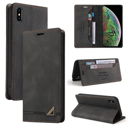 Skin Feel Anti-theft Brush Horizontal Flip Leather Case with Holder & Card Slots & Wallet, For iPhone 12 mini, For iPhone 11 Pro Max, For iPhone 11 Pro, For iPhone 11, For iPhone XS Max, For iPhone XR