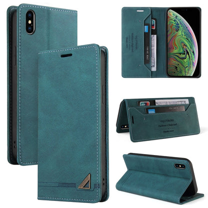 Skin Feel Anti-theft Brush Horizontal Flip Leather Case with Holder & Card Slots & Wallet, For iPhone 12 mini, For iPhone 11 Pro Max, For iPhone 11 Pro, For iPhone 11, For iPhone XS Max, For iPhone XR