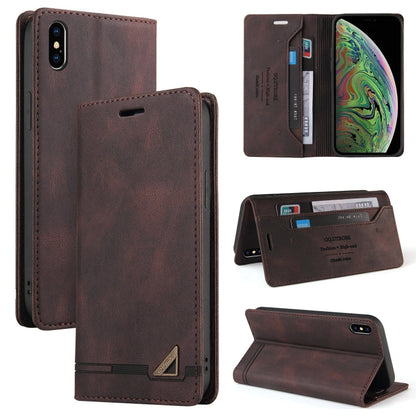 Skin Feel Anti-theft Brush Horizontal Flip Leather Case with Holder & Card Slots & Wallet, For iPhone 12 mini, For iPhone 11 Pro Max, For iPhone 11 Pro, For iPhone 11, For iPhone XS Max, For iPhone XR