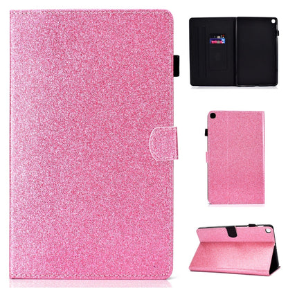 Varnish Glitter Powder Horizontal Flip Leather Case with Holder & Card Slot, For Galaxy Tab A 7.0 (2016), For Galaxy Tab A 8.0, For Galaxy Tab A 8.0 (2019), For Galaxy Tab A 10.1 (2016)