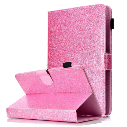 Varnish Glitter Powder Horizontal Flip Leather Case with Holder & Card Slot, For Galaxy Tab S6, For 7 inch Tablet, For 8 inch Tablet, For 10 inch Tablet