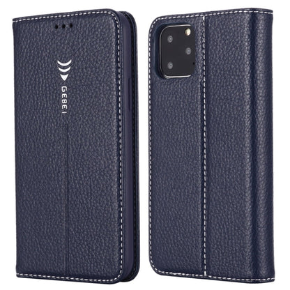 GEBEI PU+TPU Horizontal Flip Protective Case with Holder & Card Slots, For iPhone 11 Pro, For iPhone 11, For iPhone 11 Pro Max, For iPhone XS / X