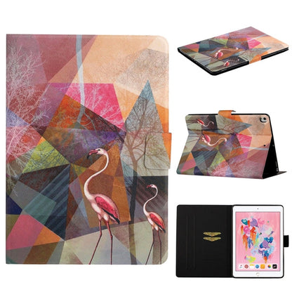 TPU Horizontal Flip Leather Case with Holder & Card Slot & Sleep / Wake-up Function, For iPad 4, For iPad 10.2 / 10.5, For iPad 9.7 (2017)