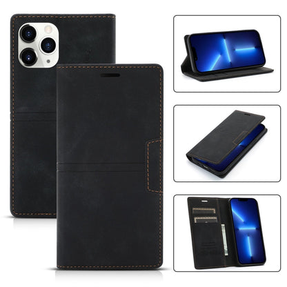 Dream Magnetic Suction Business Horizontal Flip PU Leather Case with Holder & Card Slot & Wallet, For iPhone 11 Pro, For iPhone 11 Pro Max, For iPhone X / XS, For iPhone XR