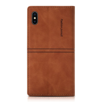 Dream Magnetic Suction Business Horizontal Flip PU Leather Case with Holder & Card Slot & Wallet, For iPhone XS Max, For iPhone SE 2022 / SE 2020 / 8 / 7, For iPhone 8 Plus / 7 Plus