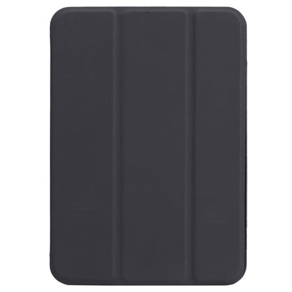Horizontal Flip Ultra-thin Double-sided Clip Non-buckle Magnetic PU Tablet Leather Case With Three-folding Holder & Sleep / Wake-up Function, For iPad mini 2024 / mini 6