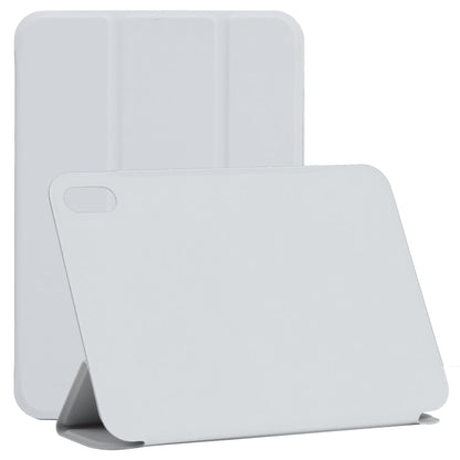 Horizontal Flip Ultra-thin Double-sided Clip Non-buckle Magnetic PU Tablet Leather Case With Three-folding Holder & Sleep / Wake-up Function, For iPad mini 2024 / mini 6