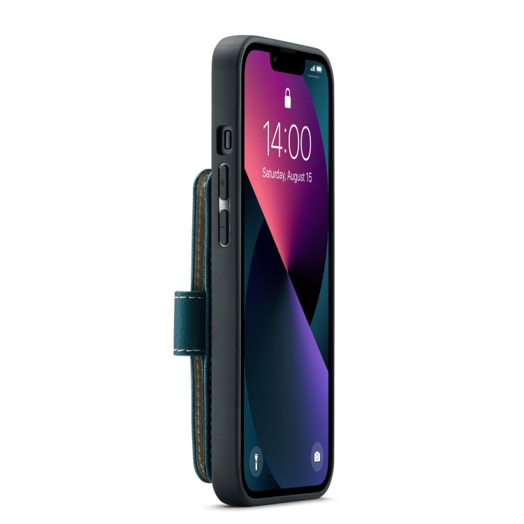 JEEHOOD Anti-theft Brush Magnetic PU + TPU Protective Case with Card Slot, For iPhone 13 mini, For iPhone 13, For iPhone 13 Pro, For iPhone 13 Pro Max