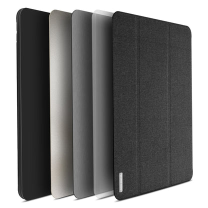 DUX DUCIS Domo Series Horizontal Flip Magnetic TPU + PU Leather Tablet Case with Three-folding Holder & Pen Slot, For iPad Pro 12.9 inch 2017