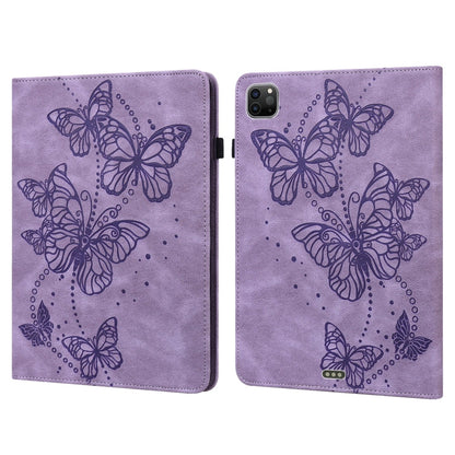 Embossed Butterfly Pattern Horizontal Flip Leather Tablet Case, For iPad mini 2024 / mini 6, For iPad Pro 11 2022 / 2021 / Air 4, For iPad 10.2 / Air 10.5 2019, For iPad mini 5 / 4 / 3 / 2 / 1