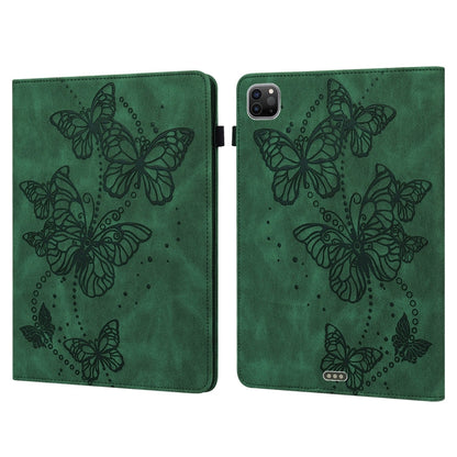 Embossed Butterfly Pattern Horizontal Flip Leather Tablet Case, For iPad mini 2024 / mini 6, For iPad Pro 11 2022 / 2021 / Air 4, For iPad 10.2 / Air 10.5 2019, For iPad mini 5 / 4 / 3 / 2 / 1