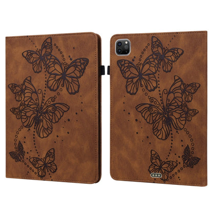 Embossed Butterfly Pattern Horizontal Flip Leather Tablet Case, For iPad mini 2024 / mini 6, For iPad Pro 11 2022 / 2021 / Air 4, For iPad 10.2 / Air 10.5 2019, For iPad mini 5 / 4 / 3 / 2 / 1