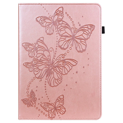 Embossed Butterfly Pattern Horizontal Flip Leather Tablet Case, For iPad 9.7 (2018/2017) / Air 2 / Air