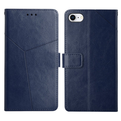 Y Stitching Horizontal Flip Leather Phone Case with Holder & Card Slots & Wallet & Photo Frame, For iPhone 13 mini, For iPhone 13 Pro, For iPhone 13 Pro Max, For iPhone SE 2022 / SE 2020 / 8 / 7