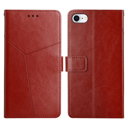 Y Stitching Horizontal Flip Leather Phone Case with Holder & Card Slots & Wallet & Photo Frame, For iPhone 13 mini, For iPhone 13 Pro, For iPhone 13 Pro Max, For iPhone SE 2022 / SE 2020 / 8 / 7