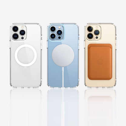 Crystal Clear Series MagSafe TPU Magnetic Phone Case, For iPhone 13 Pro, For iPhone 13