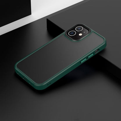 Frosted Back Shockproof Phone Case, For iPhone 11 Pro Max, For iPhone 12 mini
