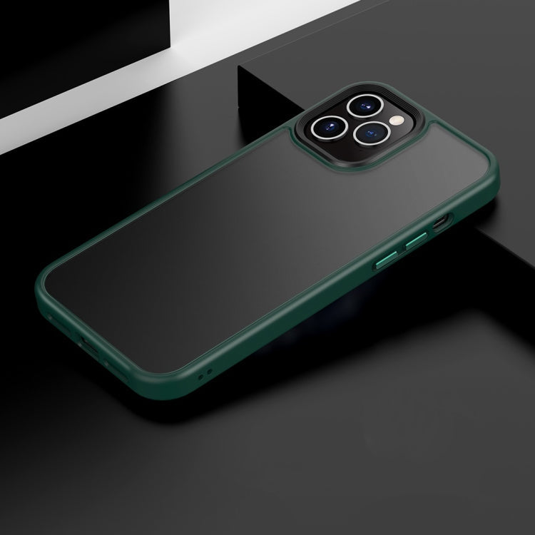 Frosted Back Shockproof Phone Case, For iPhone 12 / 12 Pro, For iPhone 12 Pro Max, For iPhone 11, For iPhone 11 Pro