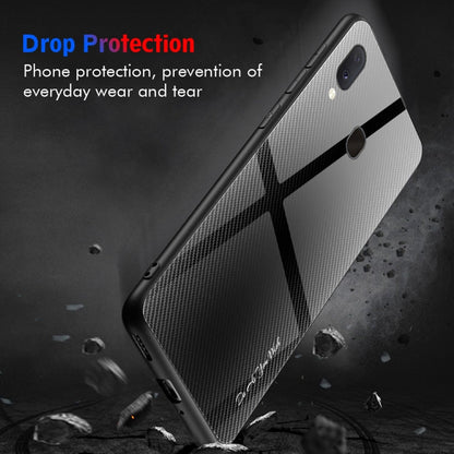 Texture Gradient Glass Protective Case, For Galaxy A20 / A30, For Galaxy A50, For Galaxy A80 / A90, For Galaxy Note 9