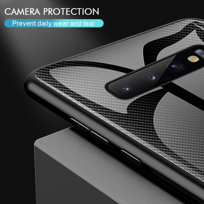 Texture Gradient Glass Protective Case, For Galaxy Note 10 Pro, For Galaxy S10, For iPhone SE 2022 / SE 2020 / 8 / 7, For iPhone XS Max