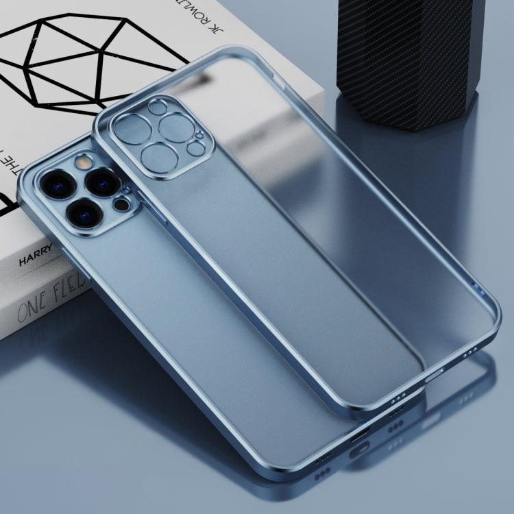 Electroplated Frosted Phone Case, For iPhone 13 Pro Max