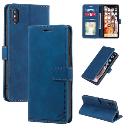 Skin Feel Anti-theft Brush Horizontal Flip Leather Phone Case, For iPhone 11 Pro, For iPhone 11, For iPhone XS Max, For iPhone XR
