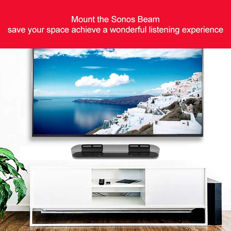 Split Sound Bar Wall-mount Bracket, For Ohayo H6 / H8, For Amoi U2 / U5 / U6 / U7, For Garinemax Speaker, For Sansui 91W, For DENON DHT-S316, For BOSE TV Speaker, For Edifier B3 / B7 / B8