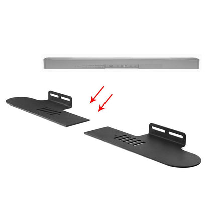 Split Sound Bar Wall-mount Bracket, For Ohayo H6 / H8, For Amoi U2 / U5 / U6 / U7, For Garinemax Speaker, For Sansui 91W, For DENON DHT-S316, For BOSE TV Speaker, For Edifier B3 / B7 / B8