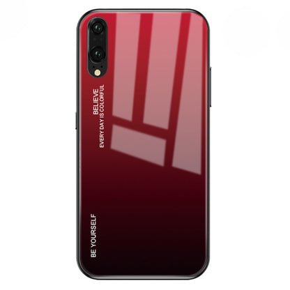 Gradient Color Glass Case, For Huawei P20, For OPPO F11 Pro, For OPPO Find X