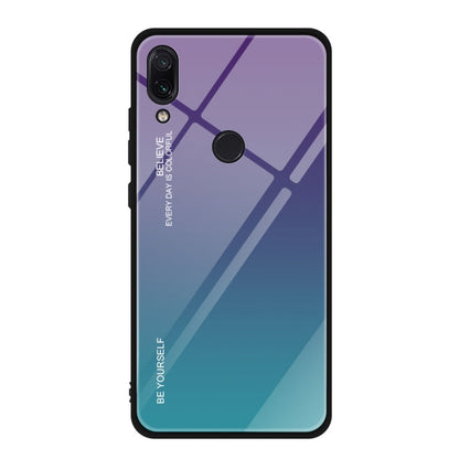 Gradient Color Glass Case, For Xiaomi Redmi K20, For Xiaomi Redmi Note 5 Pro, For Xiaomi Redmi Note 7
