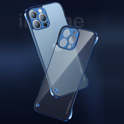 Electroplating Matte PC Phone Case, For iPhone 13 Pro Max