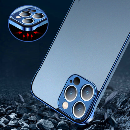 Electroplating Matte PC Phone Case, For iPhone 13 Pro Max