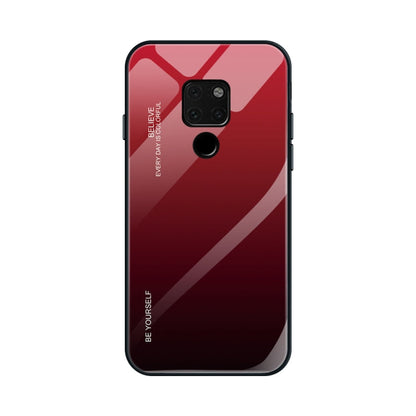Gradient Color Glass Case, For Huawei Mate 20, For Huawei P30 Lite, For Huawei P30