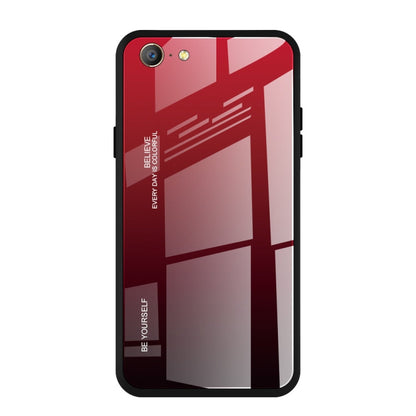Gradient Color Glass Case, For OPPO A57 / A39, For OPPO Reno Z, For Galaxy A7 (2018)