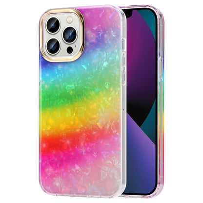 Electroplating Shell Texture Phone Case, For iPhone 13, For iPhone 13 Pro, For iPhone 13 Pro Max