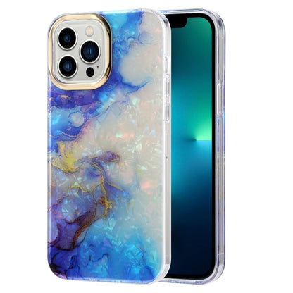 Electroplating Shell Texture Marble Phone Case, For iPhone 12 / 12 Pro, For iPhone 12 Pro Max, For iPhone 11