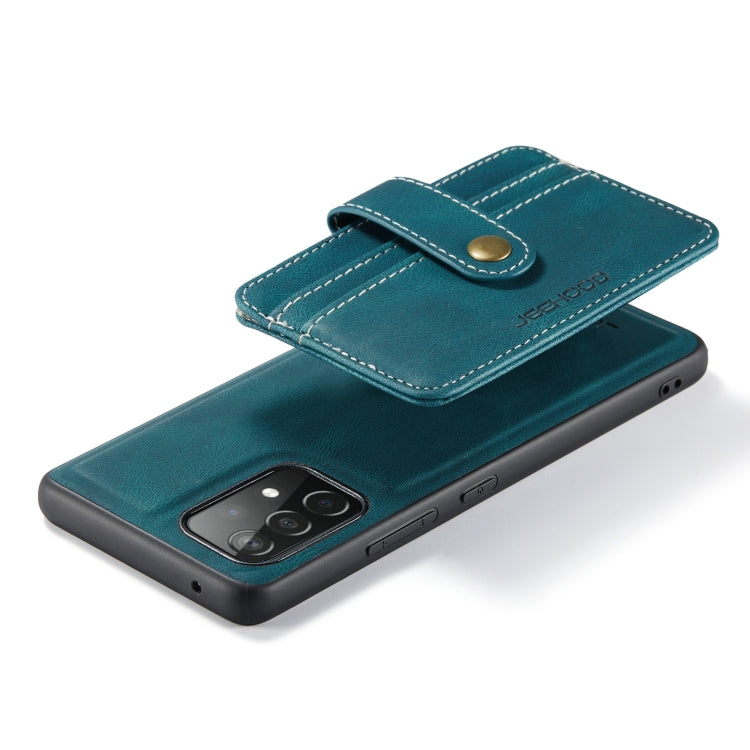 JEEHOOD RFID Blocking Anti-Theft Magnetic PU + TPU Phone Case with Card Slot, For Samsung Galaxy A32 5G, For Samsung Galaxy A12 5G, For Samsung Galaxy A52 5G / 4G, For Samsung Galaxy A72 5G / 4G, For Samsung Galaxy A71 5G, For Samsung Galaxy Note20 Ult...