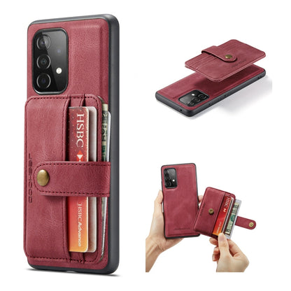 JEEHOOD RFID Blocking Anti-Theft Magnetic PU + TPU Phone Case with Card Slot, For Samsung Galaxy A32 5G, For Samsung Galaxy A12 5G, For Samsung Galaxy A52 5G / 4G, For Samsung Galaxy A72 5G / 4G, For Samsung Galaxy A71 5G, For Samsung Galaxy Note20 Ult...