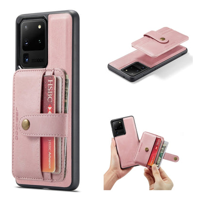 JEEHOOD RFID Blocking Anti-Theft Magnetic PU + TPU Phone Case with Card Slot, For Samsung Galaxy A32 5G, For Samsung Galaxy A12 5G, For Samsung Galaxy A52 5G / 4G, For Samsung Galaxy A72 5G / 4G, For Samsung Galaxy A71 5G, For Samsung Galaxy Note20 Ult...