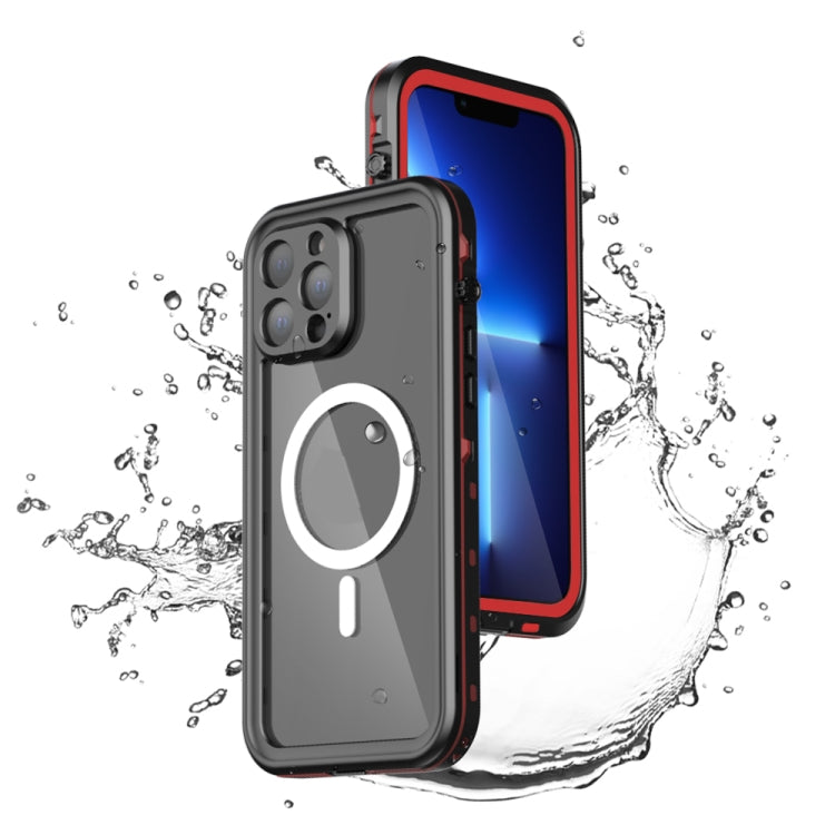 PC + TPU + PET Shockproof Magsafe Waterproof Phone Case, For iPhone 13 Pro, For iPhone 13
