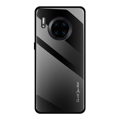 Texture Gradient Glass Protective Case, For Honor 9X, For OnePlus 7, For Huawei Mate 30 Pro, For Huawei P30 Pro