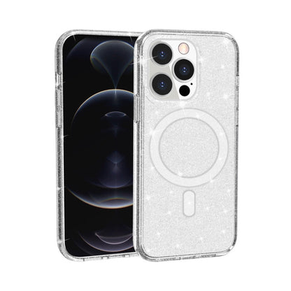 Terminator Style Glitter Powder MagSafe Magnetic Phone Case, For iPhone 13 Pro Max, For iPhone 13 Pro, For iPhone 13, For iPhone 13 mini